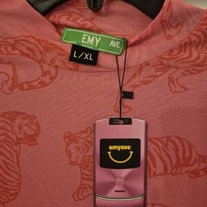 Pink Long Sleeve Tee